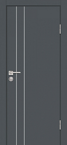 Товар Межкомнатная дверь P-14 Графит матовый