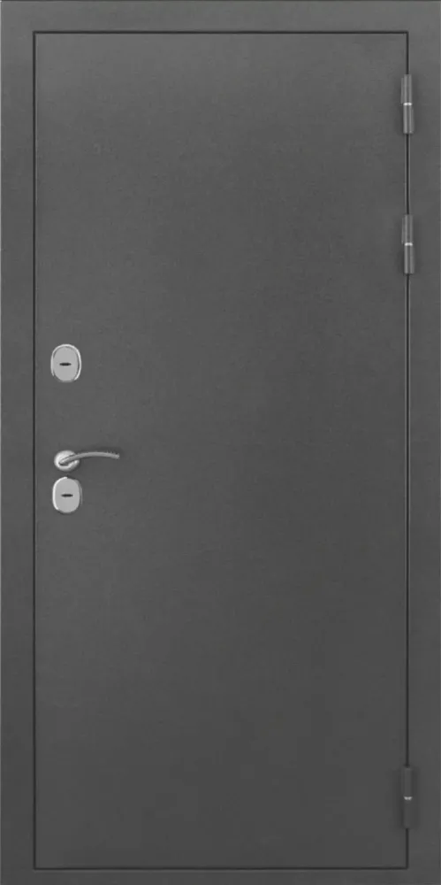 Фото Дверь ДвериПРО L-Термо серебро ФЛ-701 (10мм, дуб шоколад) DPRO193001